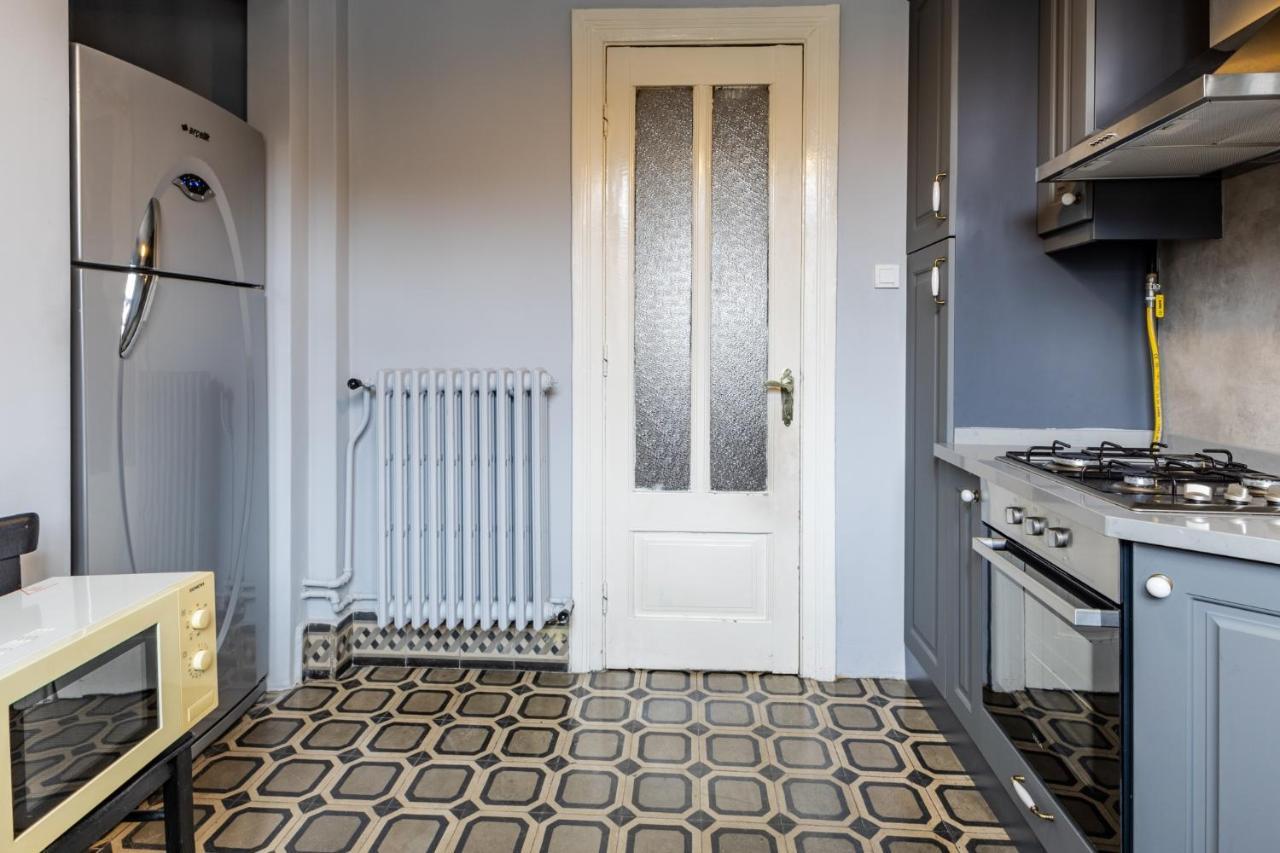 Flat With Balcony And Bosphorus View In Beyoglu Appartement Istanboel Buitenkant foto